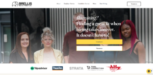 Brellis Recruitment Website Design